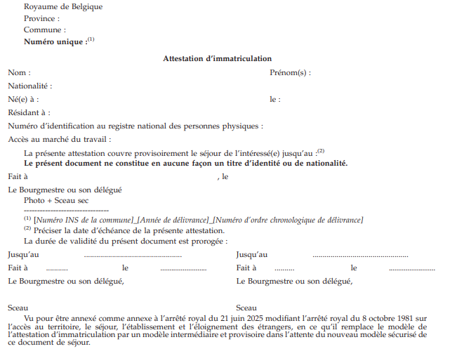 Attestation D Immatriculation Pour Qui Droits Quotidiens Le 