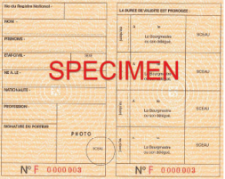 attestation d'immatriculation